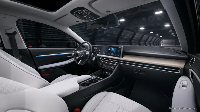 Новая Hyundai Sonata 2023 передняя панель