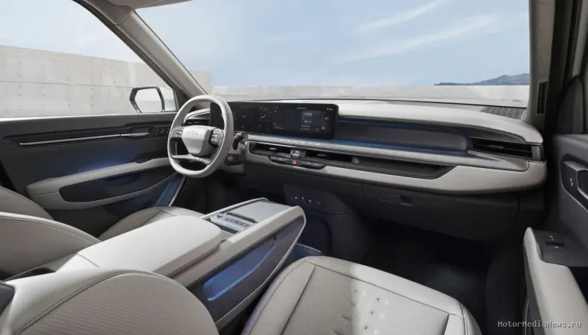 Передняя панель Kia EV9