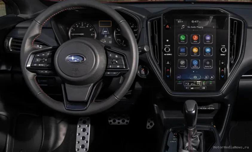 Руль и развлекательная панель Subaru Impreza 2023