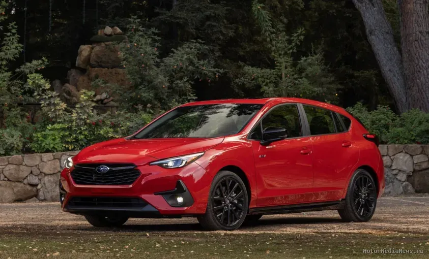 Обновленный дизайн Subaru Impreza 2023