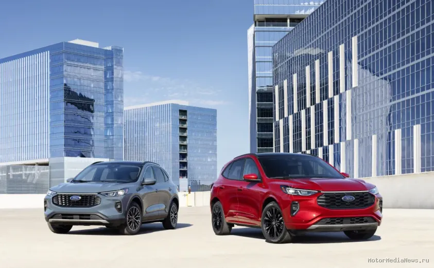 Внешний вид нового кроссовера Ford Escape 2023