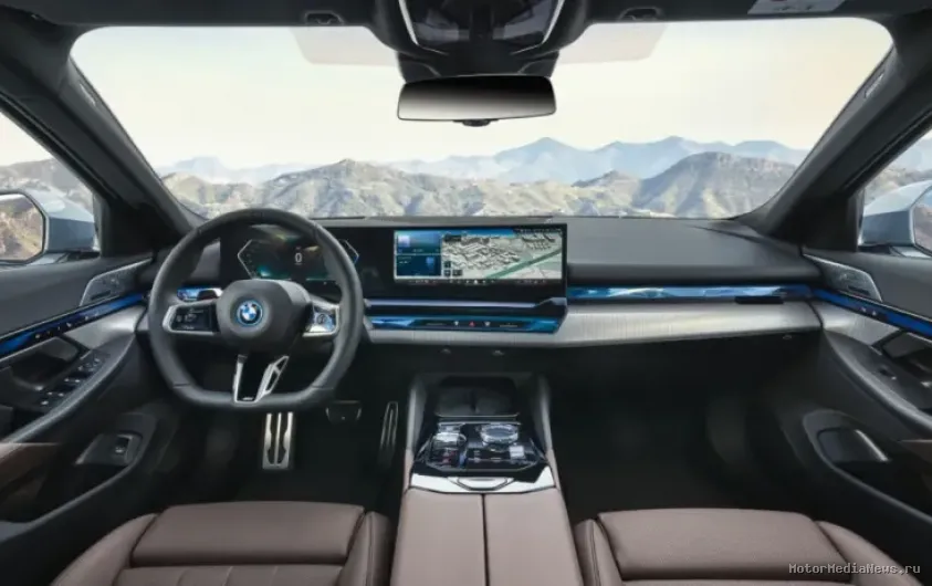 Салон BMW i5 eDrive40 M Sport