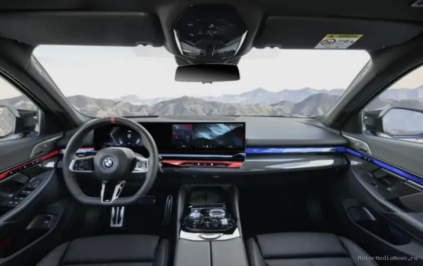Интерьер BMW I5 M60 XDrive