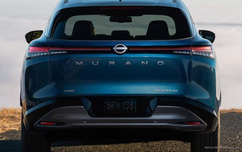 Вместительный багажник Nissan Murano 2026