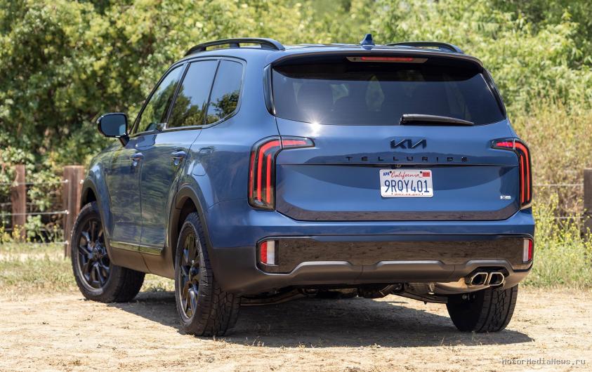 Задняя оптика Kia Telluride 2026