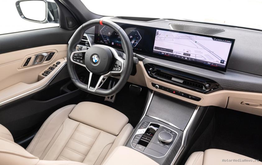 Торпедо и салон BMW M340i 2025