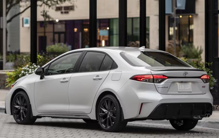 Гибридная версия Toyota Corolla 2026