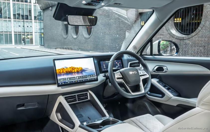 BYD Atto 2 интерьер