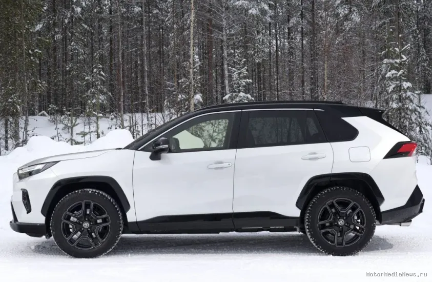 Toyota RAV4 Hybrid 2023 вид сбоку
