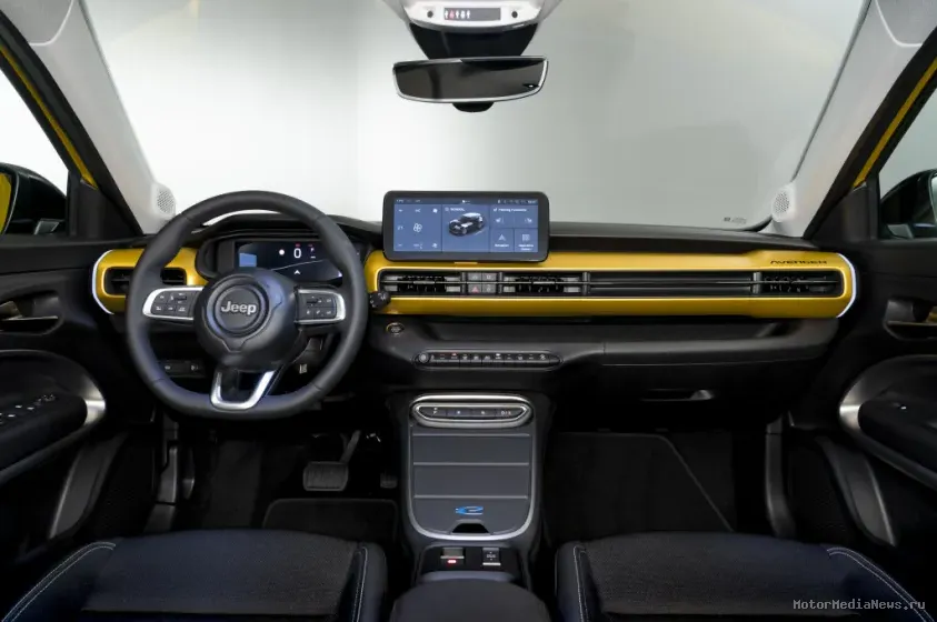 Интерьер Jeep Avenger 2023