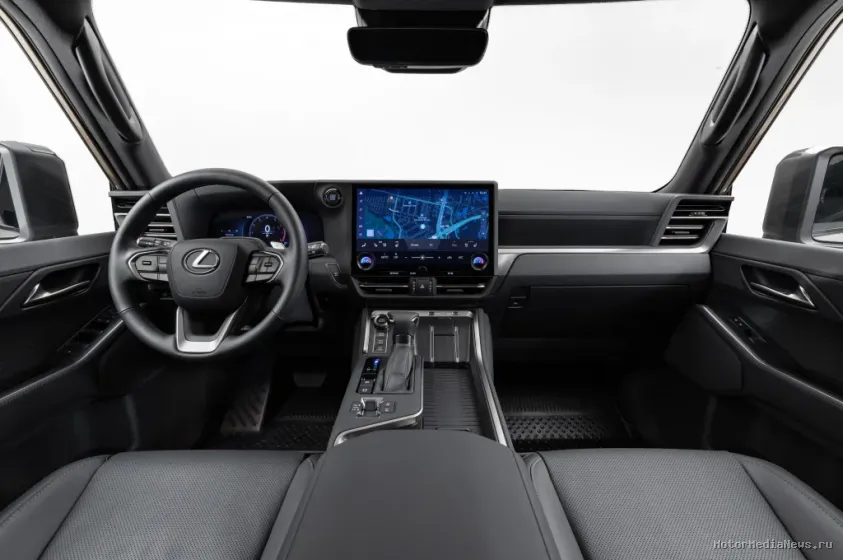 Торпедо обновленного Lexus GX 2024