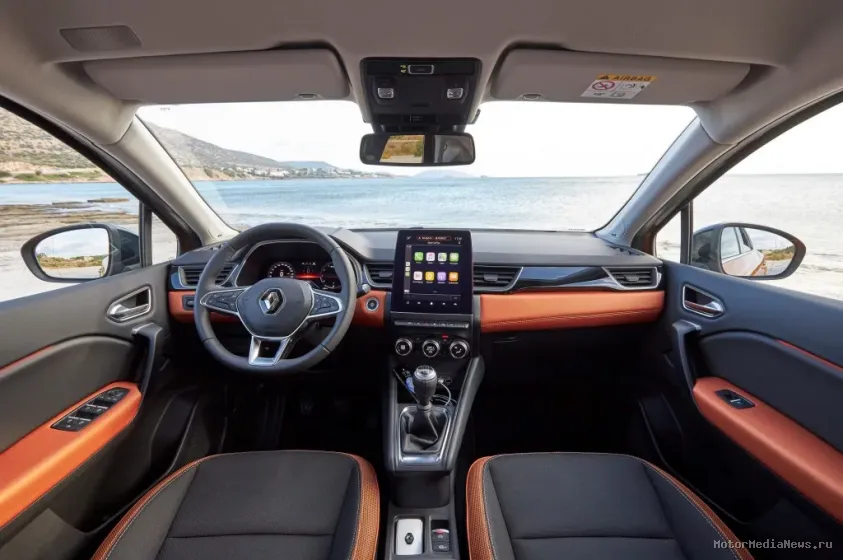 Renault Captur 2019 интерьер