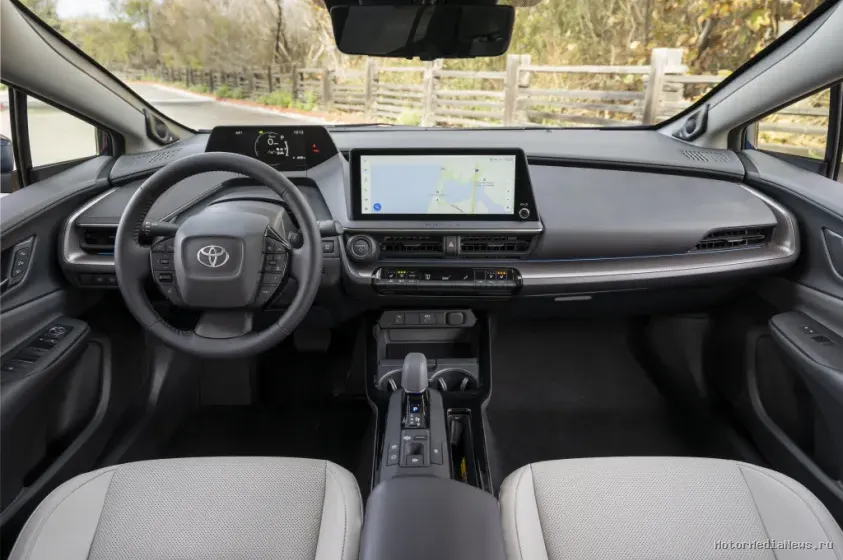 Toyota Prius 2023 передняя панель