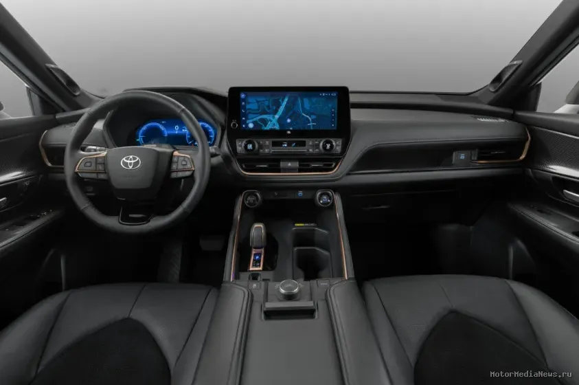 Toyota Grand Highlander 2024 передняя панель