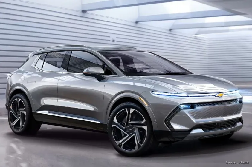 Chevrolet Equinox EV 2024 передняя часть