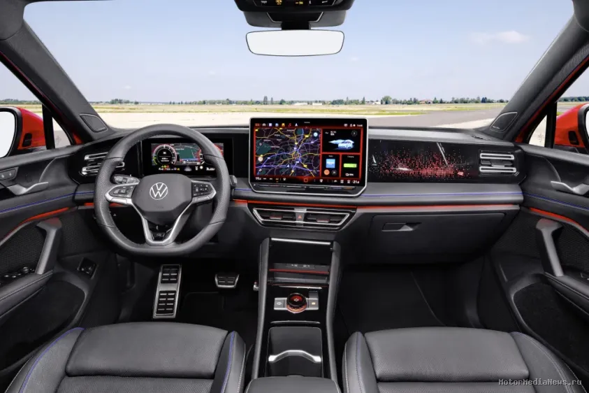 Интерьер Volkswagen Tiguan 2024