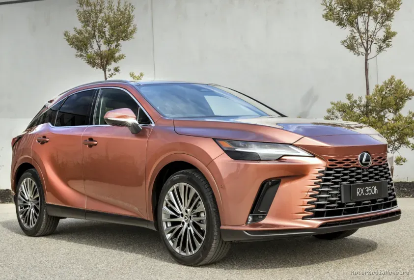 Обновленный Lexus RX 350 2023 с гибридом