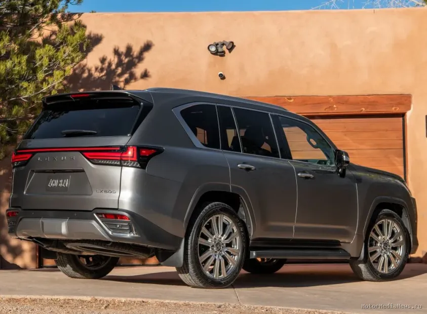Задняя оптика Lexus LX 2024