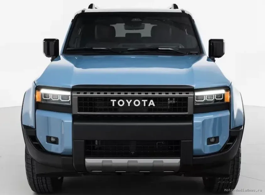 Toyota Land Cruiser 2024 передняя часть