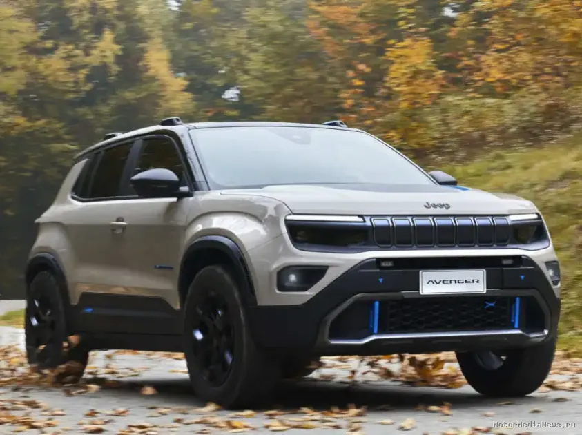 Jeep Avenger 2023 с полным приводом