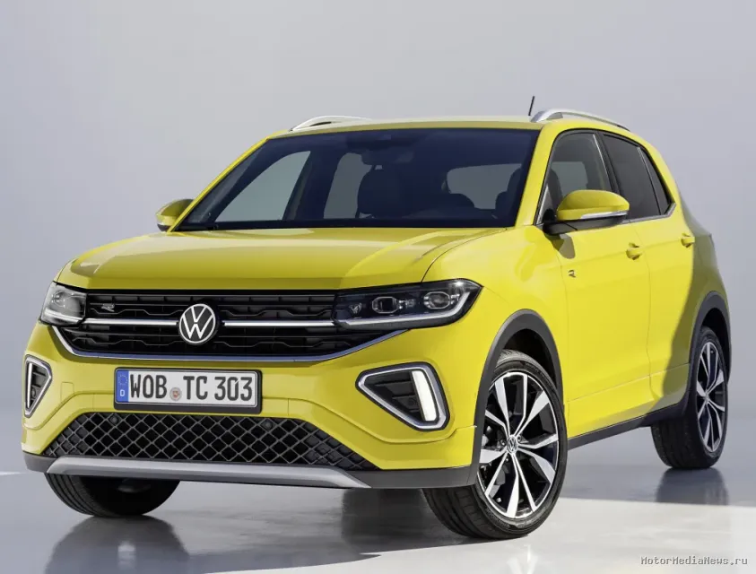 Новый дизайн Volkswagen T-Cross R-Line 2023